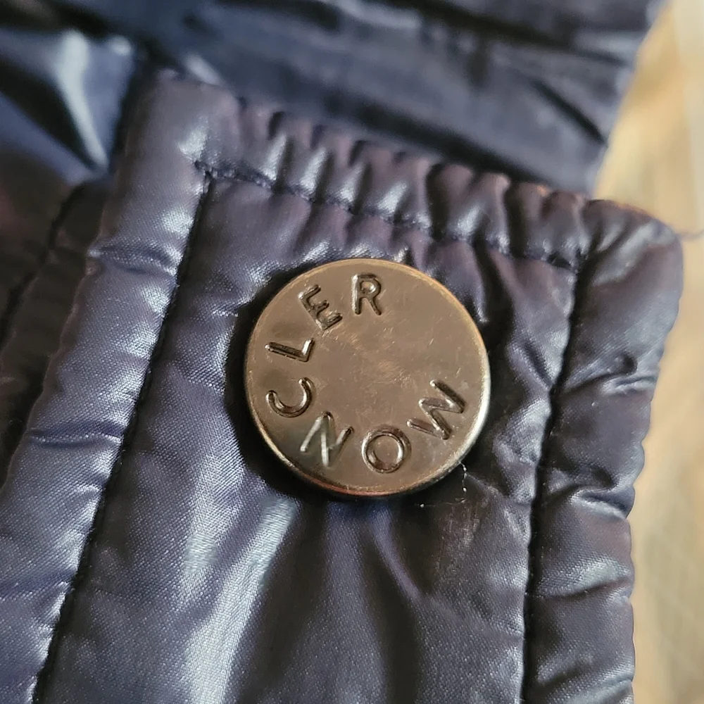 Womens MONCLER Down Coat Size 4 - Picture 10 of 12